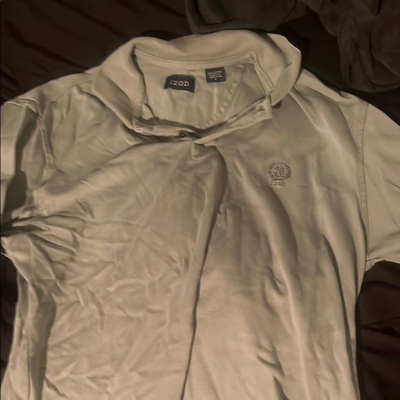 IZOD Men's White Polo Shirt - Picture 1 of 2